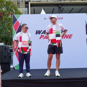 Race photo from WALK FOR PALESTINE