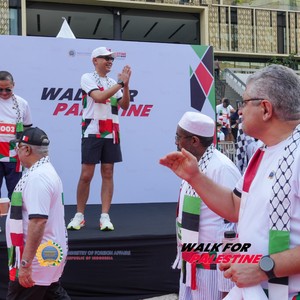 Race photo from WALK FOR PALESTINE