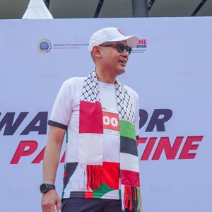 Race photo from WALK FOR PALESTINE