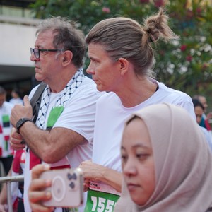 Race photo from WALK FOR PALESTINE