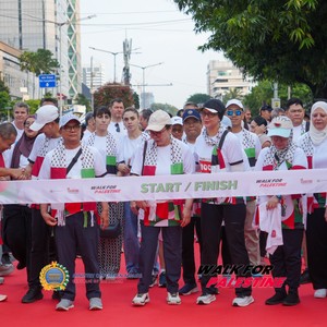 Race photo from WALK FOR PALESTINE