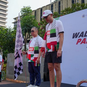 Race photo from WALK FOR PALESTINE