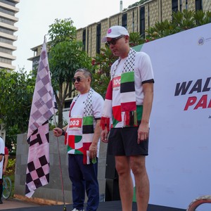 Race photo from WALK FOR PALESTINE