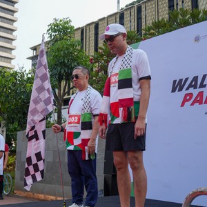Race photo from WALK FOR PALESTINE