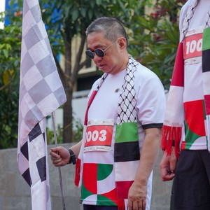Race photo from WALK FOR PALESTINE