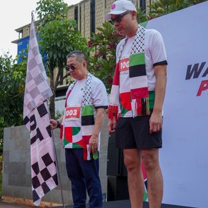 Race photo from WALK FOR PALESTINE