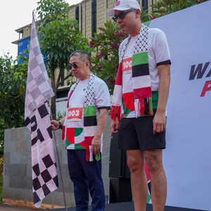 Race photo from WALK FOR PALESTINE