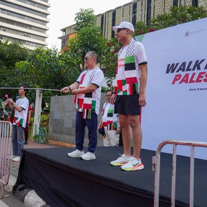 Race photo from WALK FOR PALESTINE