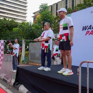 Race photo from WALK FOR PALESTINE