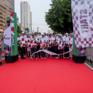 Race photo from WALK FOR PALESTINE