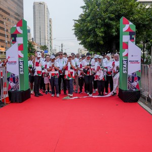 Race photo from WALK FOR PALESTINE