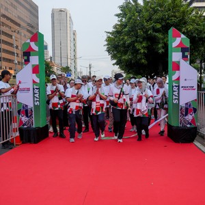 Race photo from WALK FOR PALESTINE