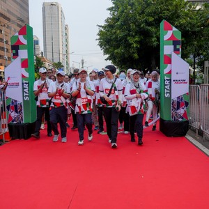 Race photo from WALK FOR PALESTINE