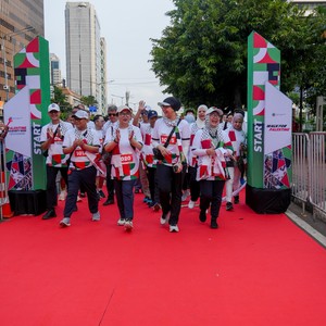 Race photo from WALK FOR PALESTINE