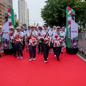 Race photo from WALK FOR PALESTINE