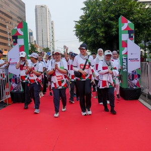 Race photo from WALK FOR PALESTINE