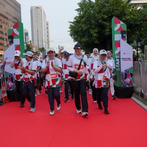 Race photo from WALK FOR PALESTINE