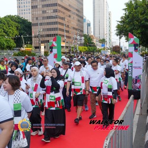 Race photo from WALK FOR PALESTINE