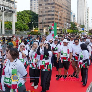 Race photo from WALK FOR PALESTINE