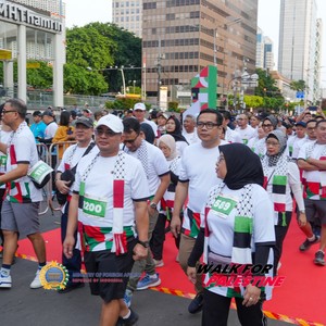 Race photo from WALK FOR PALESTINE