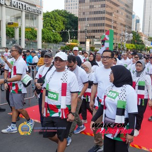 Race photo from WALK FOR PALESTINE