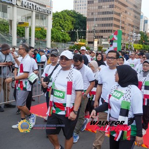 Race photo from WALK FOR PALESTINE