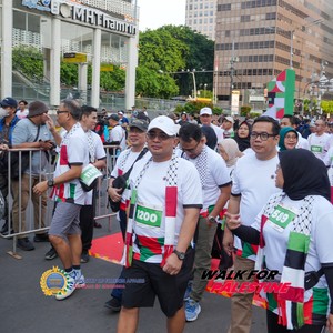 Race photo from WALK FOR PALESTINE
