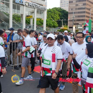 Race photo from WALK FOR PALESTINE