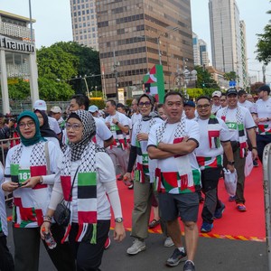 Race photo from WALK FOR PALESTINE
