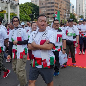 Race photo from WALK FOR PALESTINE