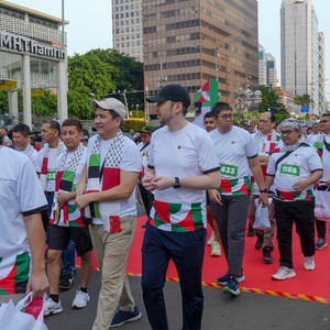 Race photo from WALK FOR PALESTINE