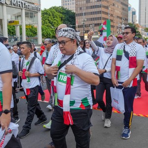 Race photo from WALK FOR PALESTINE