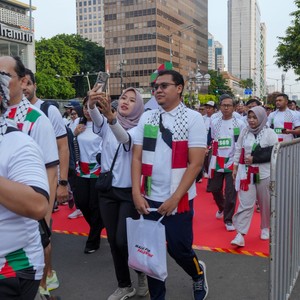 Race photo from WALK FOR PALESTINE