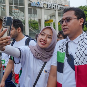 Race photo from WALK FOR PALESTINE