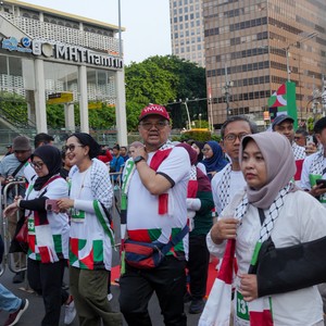 Race photo from WALK FOR PALESTINE
