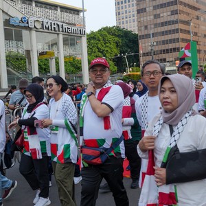 Race photo from WALK FOR PALESTINE