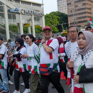 Race photo from WALK FOR PALESTINE