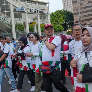 Race photo from WALK FOR PALESTINE