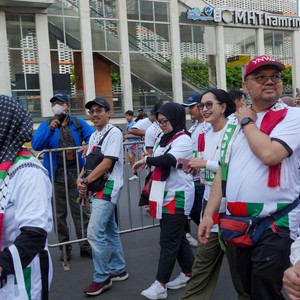 Race photo from WALK FOR PALESTINE