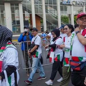 Race photo from WALK FOR PALESTINE