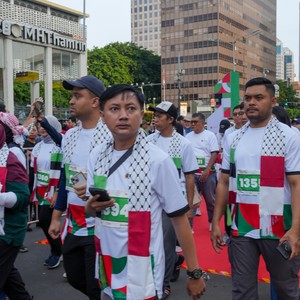 Race photo from WALK FOR PALESTINE