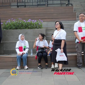 Race photo from WALK FOR PALESTINE