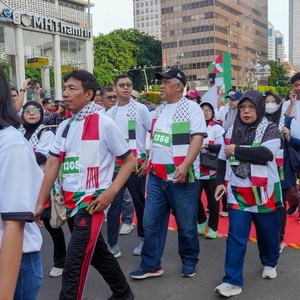 Race photo from WALK FOR PALESTINE
