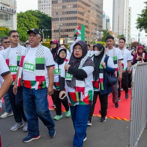 Race photo from WALK FOR PALESTINE