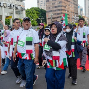 Race photo from WALK FOR PALESTINE