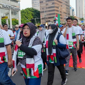 Race photo from WALK FOR PALESTINE