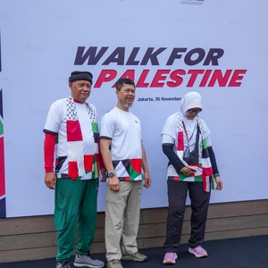 Race photo from WALK FOR PALESTINE