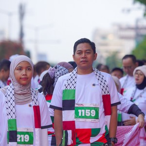 Race photo from WALK FOR PALESTINE