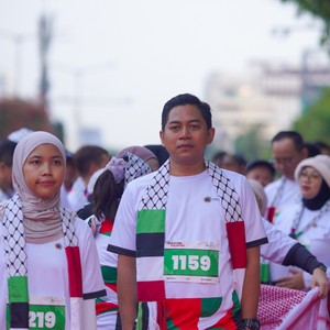 Race photo from WALK FOR PALESTINE