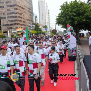 Race photo from WALK FOR PALESTINE